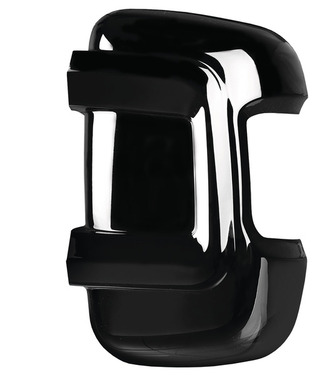 Spiegelprotektoren-Set hochglanz schwarz / kurze Version - Fiat Ducato, Citroen Jumper
