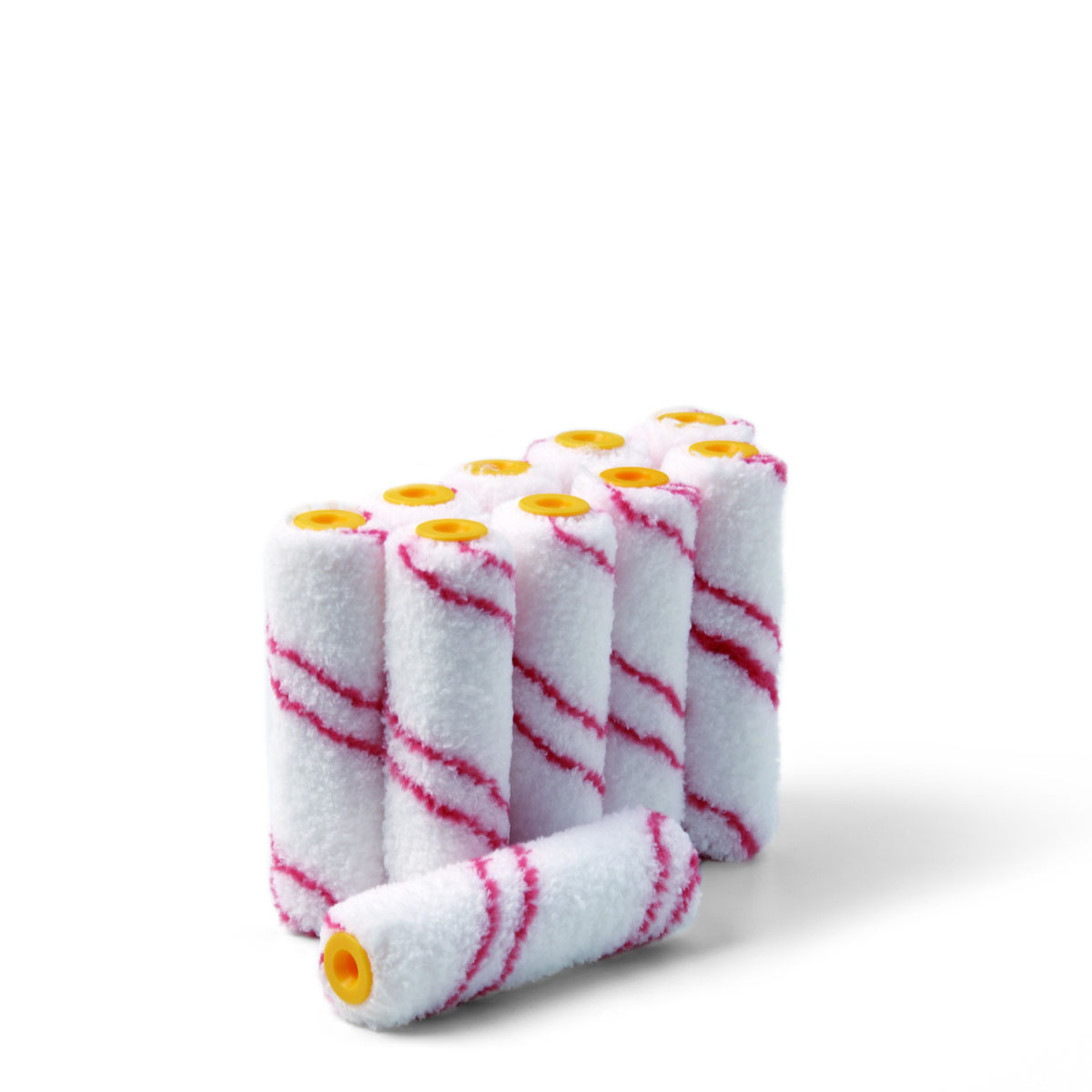 10x Schuller Malerrolle Microline HK 10cm #21600, Farbrolle, Farbwalze