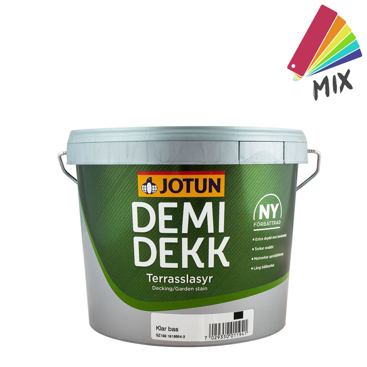 Jotun Demidekk Terraslasyr 3L Wunschfarbton, Holzöl, Holzpflegeöl, Gartenholz Öl