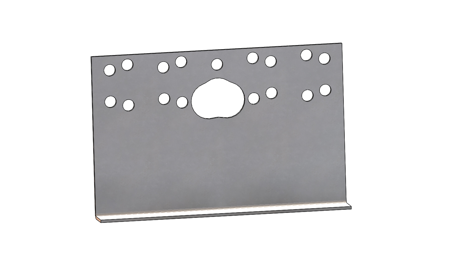 Adapter Montageplatten BPW Vario III IV Hinter der Achse Rangierhilfe (91)