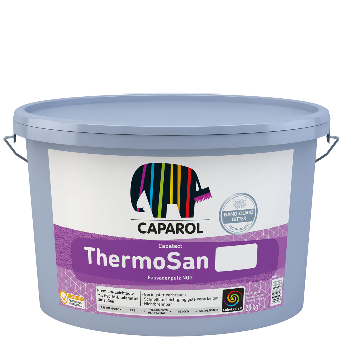 Caparol Capatect ThermoSan Fassadenputz 20kg Außenputz, Strukturputz