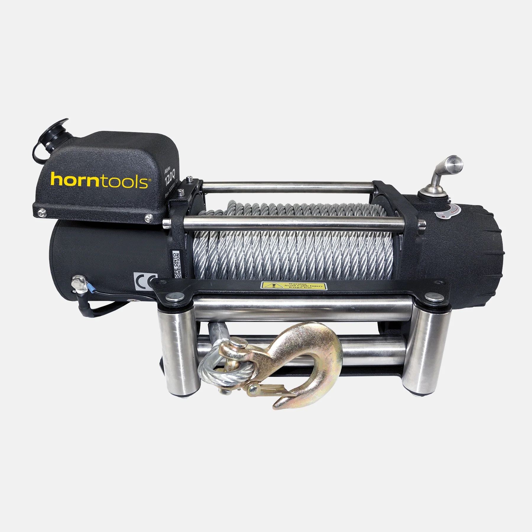 Horntools Seilwinde Alpha 5,4 Tonnen Quick 12V Stahlseil