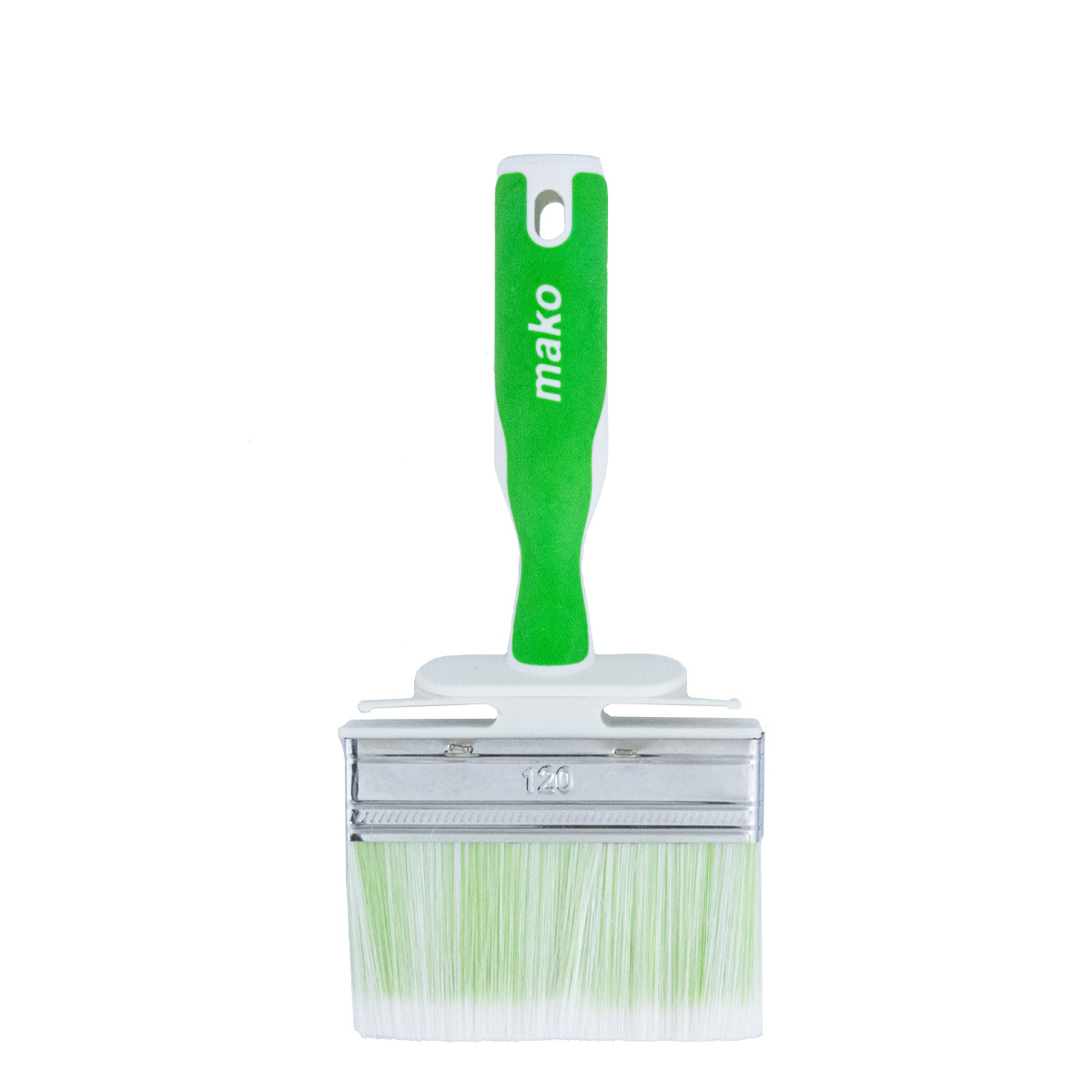 Mako Lasur-Flächenstreicher Ergo 2K Premium 100mm, Lasur-Pinsel, Fußbodenstreichbürste, alle Lasuren u Öle