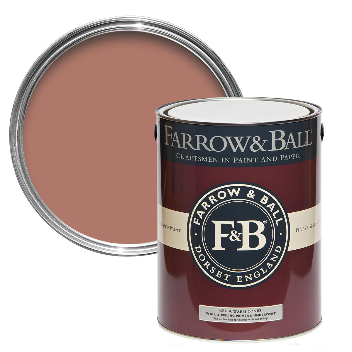 Farrow & Ball Wall & Ceiling Primer & Undercoat 2,5L White & Light Tones, Grundierung