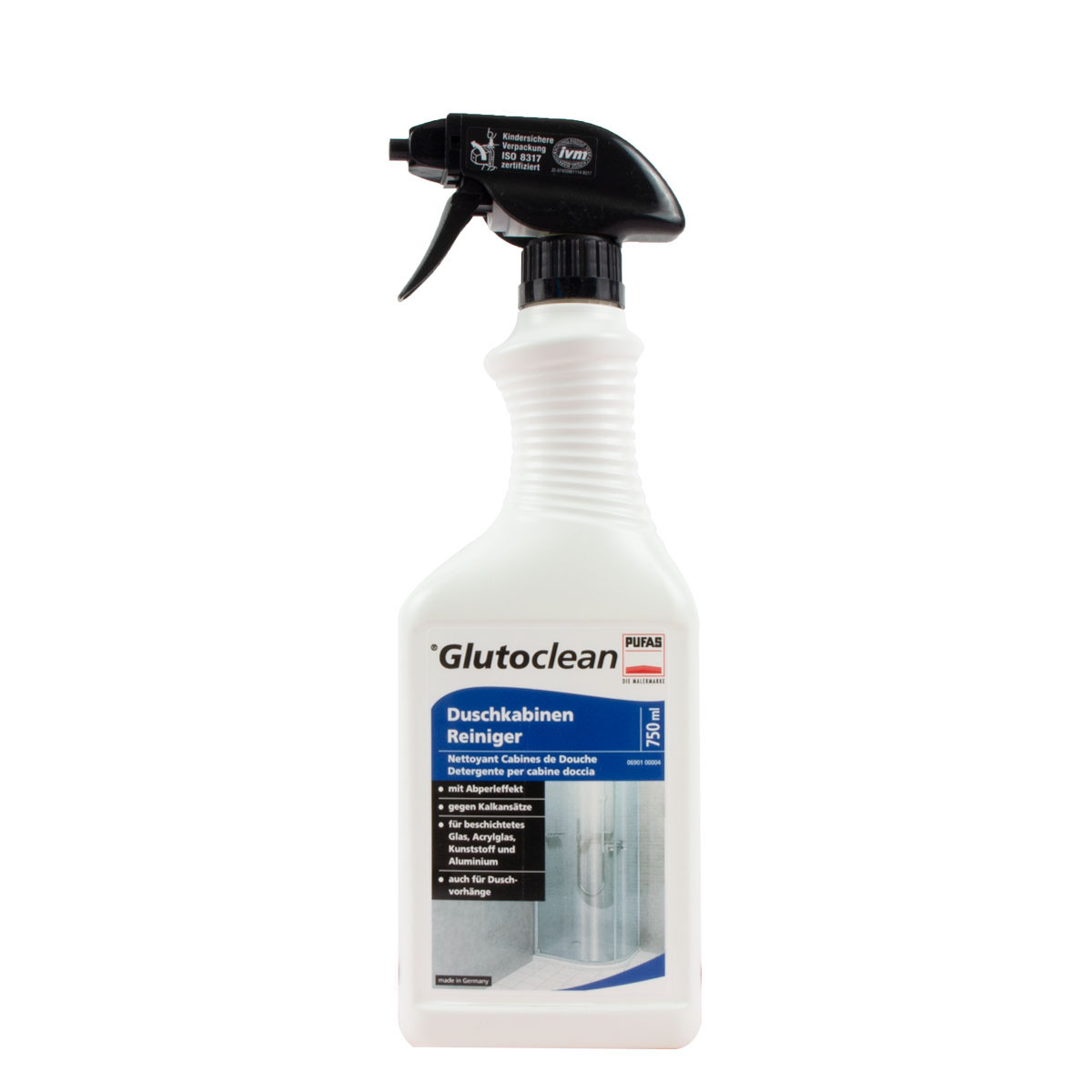 Glutoclean Duschkabinenreiniger 750ml, Reinigungsmittel