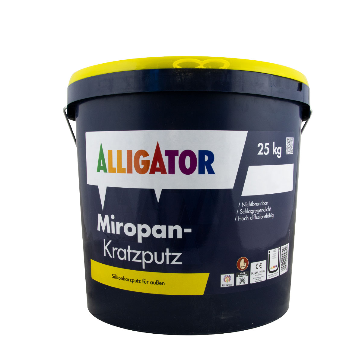 Alligator Miropan Kratzputz 1,5mm 25kg weiß, Außenputz, Siliconharzputz