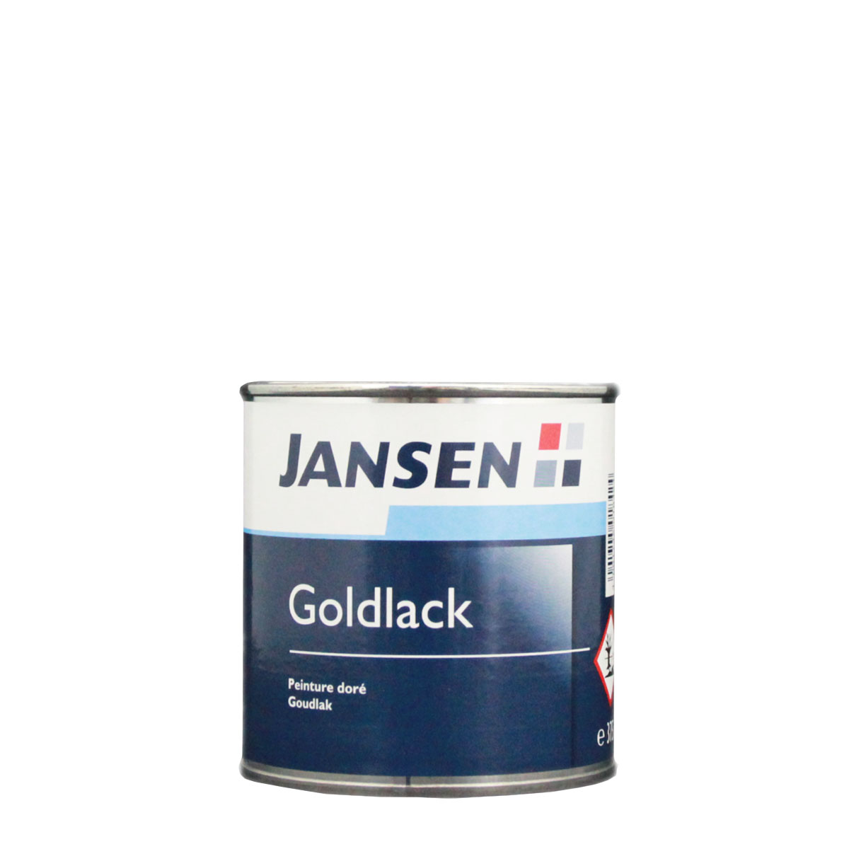 Jansen Goldlack 375ml, seidenglänzender Alkydharzlack, Patina