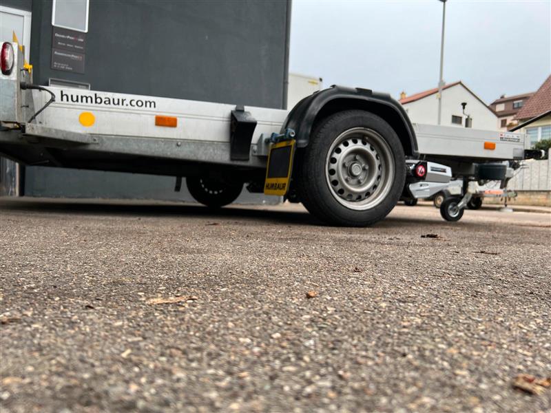 Rangierhilfe Vollautomatsich 2000KG Humbaur HKT + Adapter + Einbau ANHÄNGER