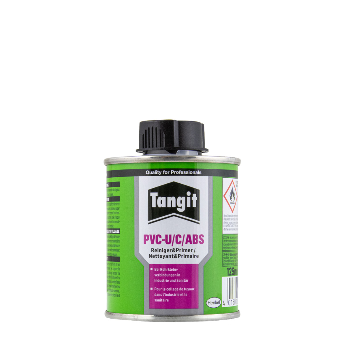 Tangit PVC-U/C/ABS Reiniger 125ml, Reinigungsmittel für Klebeverbindungen