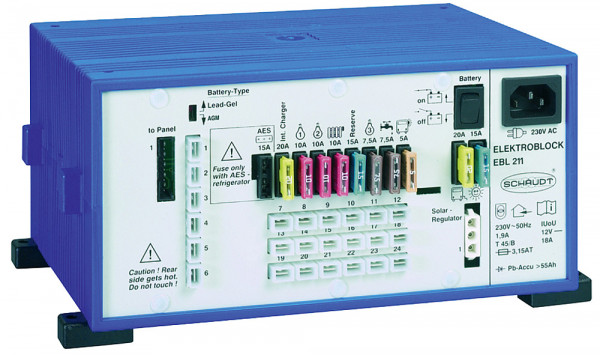 SCHAUDT Elektroblock EBL und Anzeigepanel LT 453 EBL 208