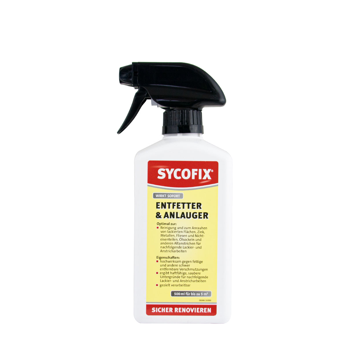 Sycofix Entfetter und Anlauger 500ml, Reiniger, Untergrundvorbereitung, Zinkreiniger