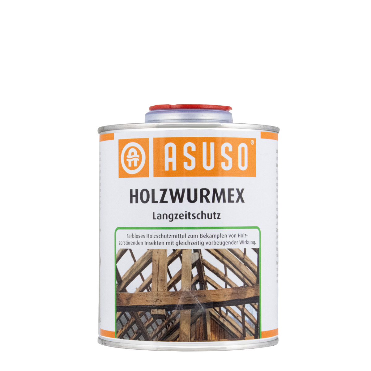 Asuso ML Holzwurm Ex 750ml, farbloses Holzschutzmittel, Holzwurmtod