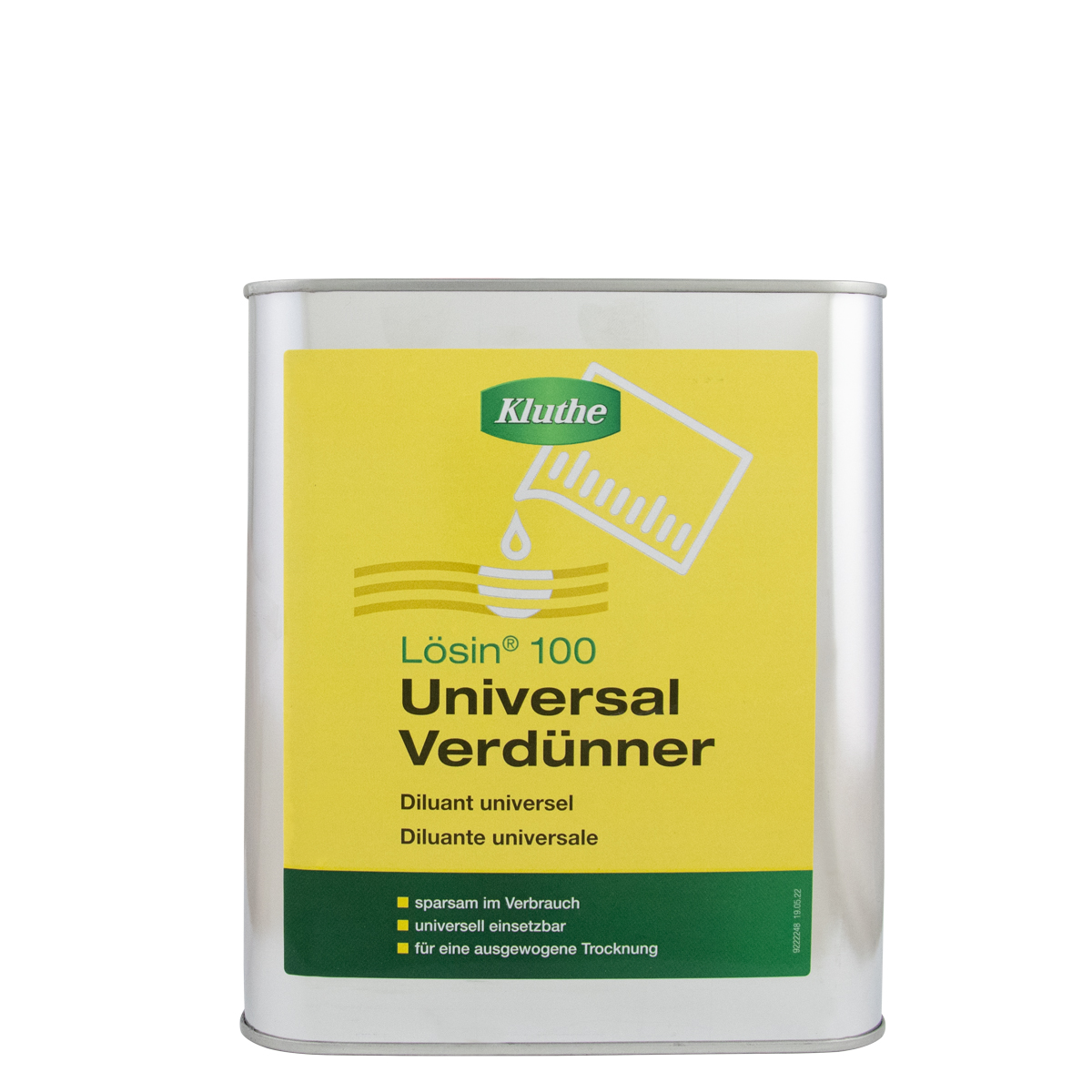 Kluthe Lösin 100 Universalverdünner 3L, hochwertiges Lösungsmittel, Verdünnung