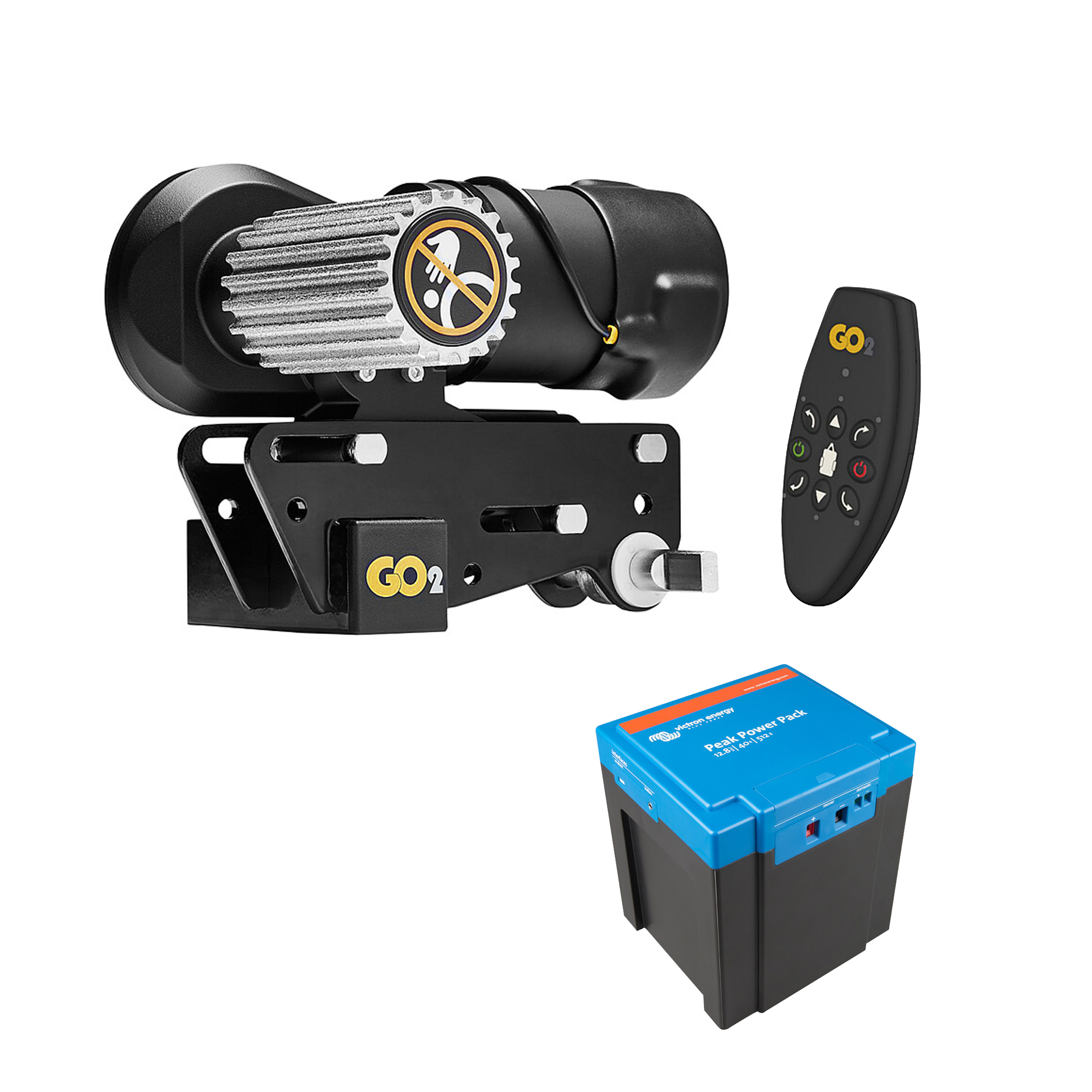 GO2 + PPP 40AH 12V Lithium Akku Rangierhilfe Wohnwagen