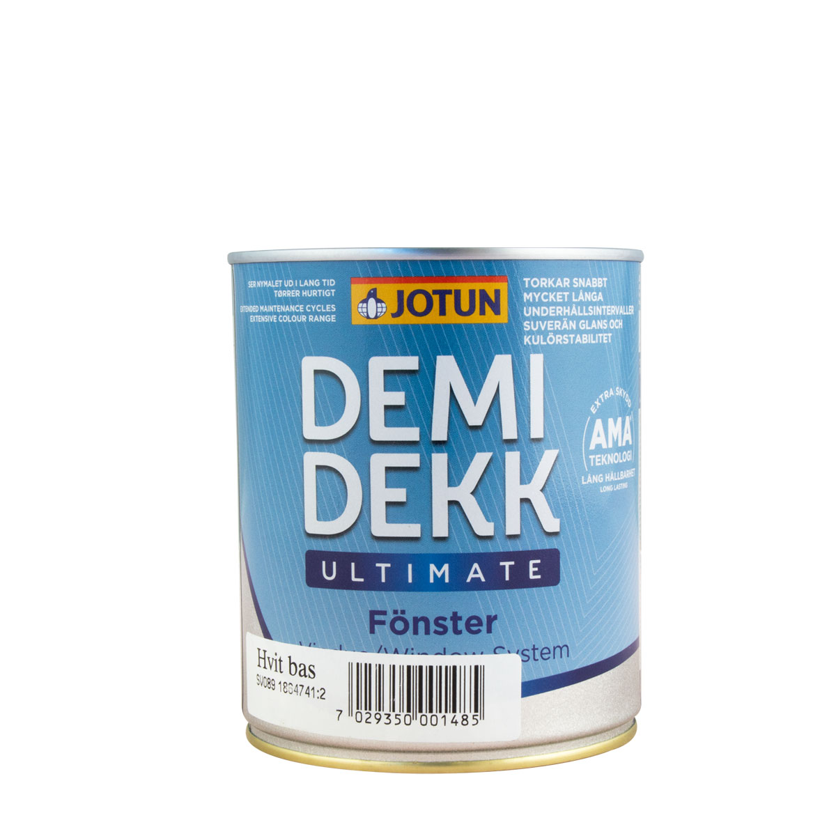 Jotun Demidekk Infinity Details weiss, deckende Holzfarbe, Fensterfarbe