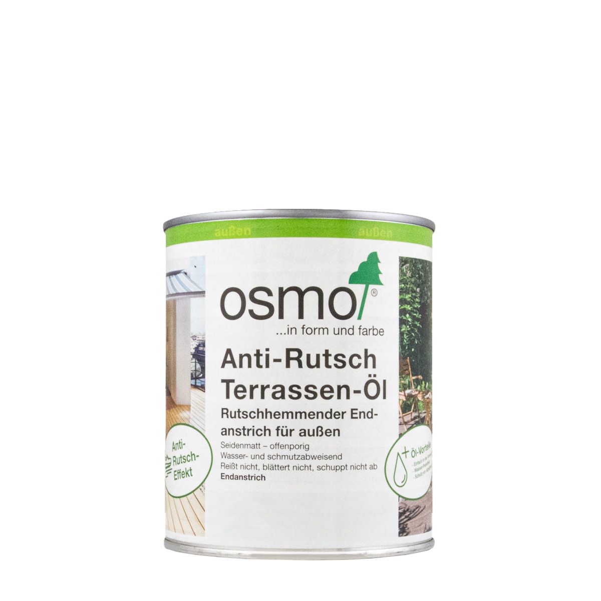 Osmo Anti-Rutsch-Terrassen-Öl 430 farblos 0,75L, Holzöl, Gartenholz-Öl