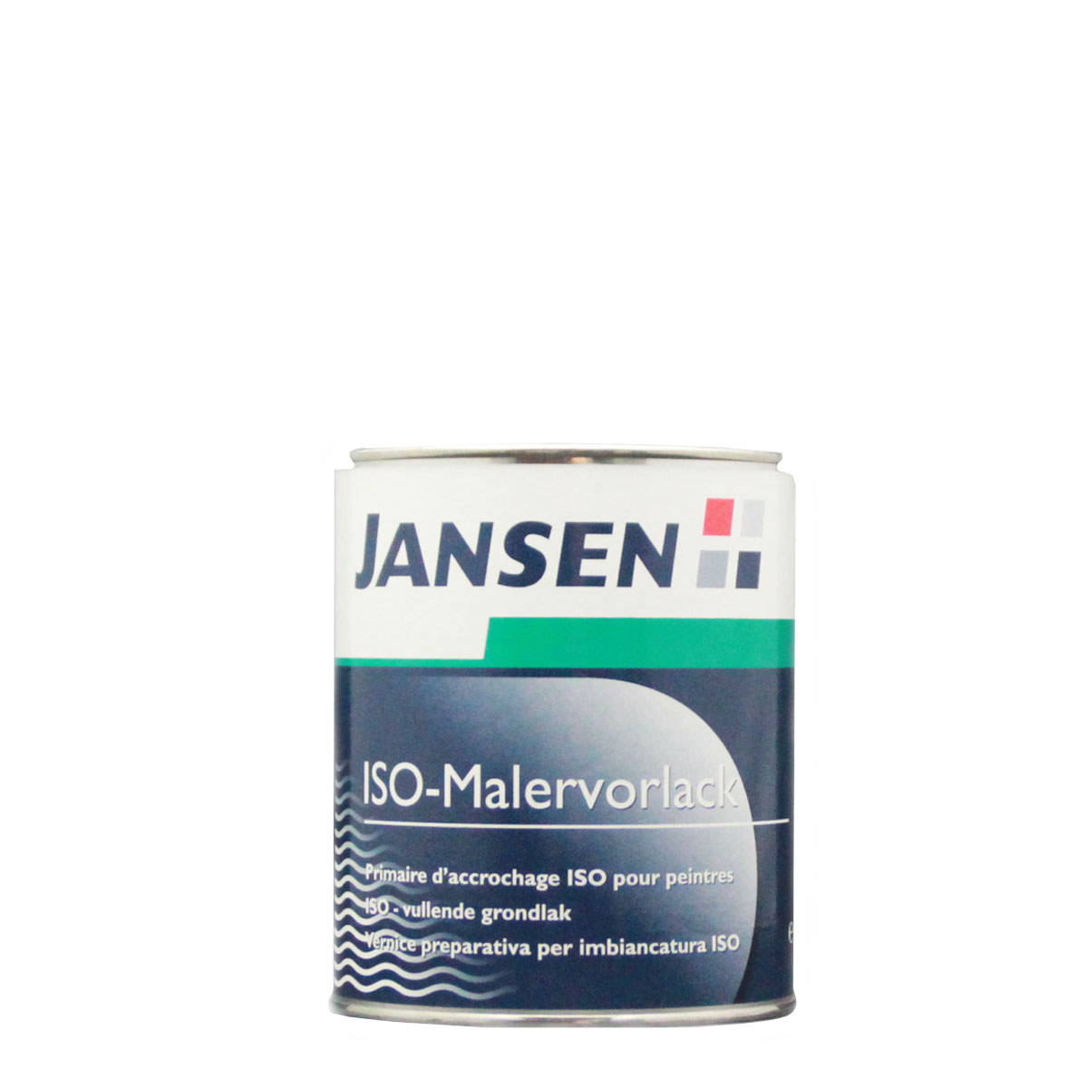Jansen ISO-Malervorlack 750ml weiß, Grundierung, Isoliergrund, Schleiflack