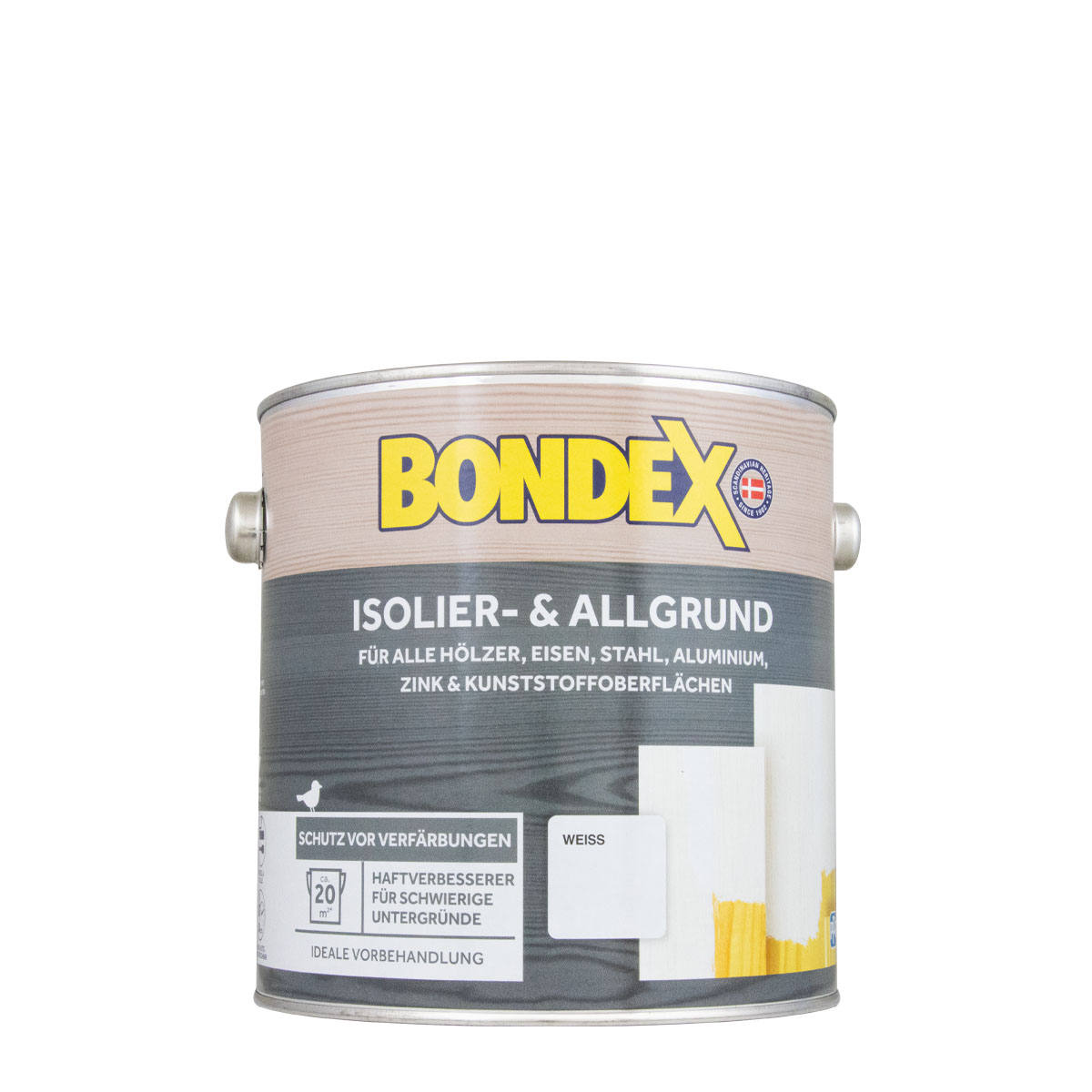 Bondex Isolier- und Allgrund 750ml weiß, Isoliergrund, Haftgrund, Sperrgrund