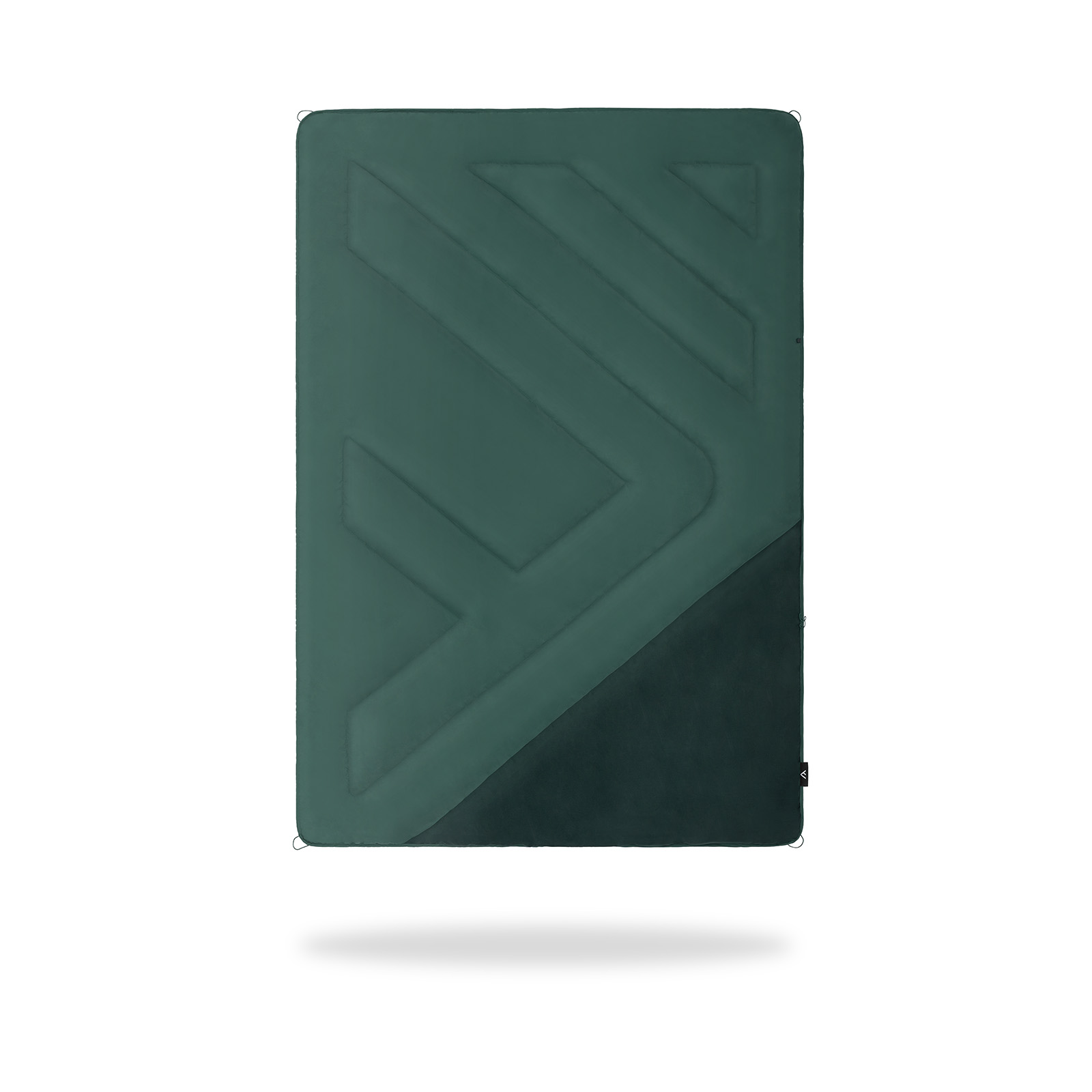 Qeedo Decke Teddy - Pinegreen