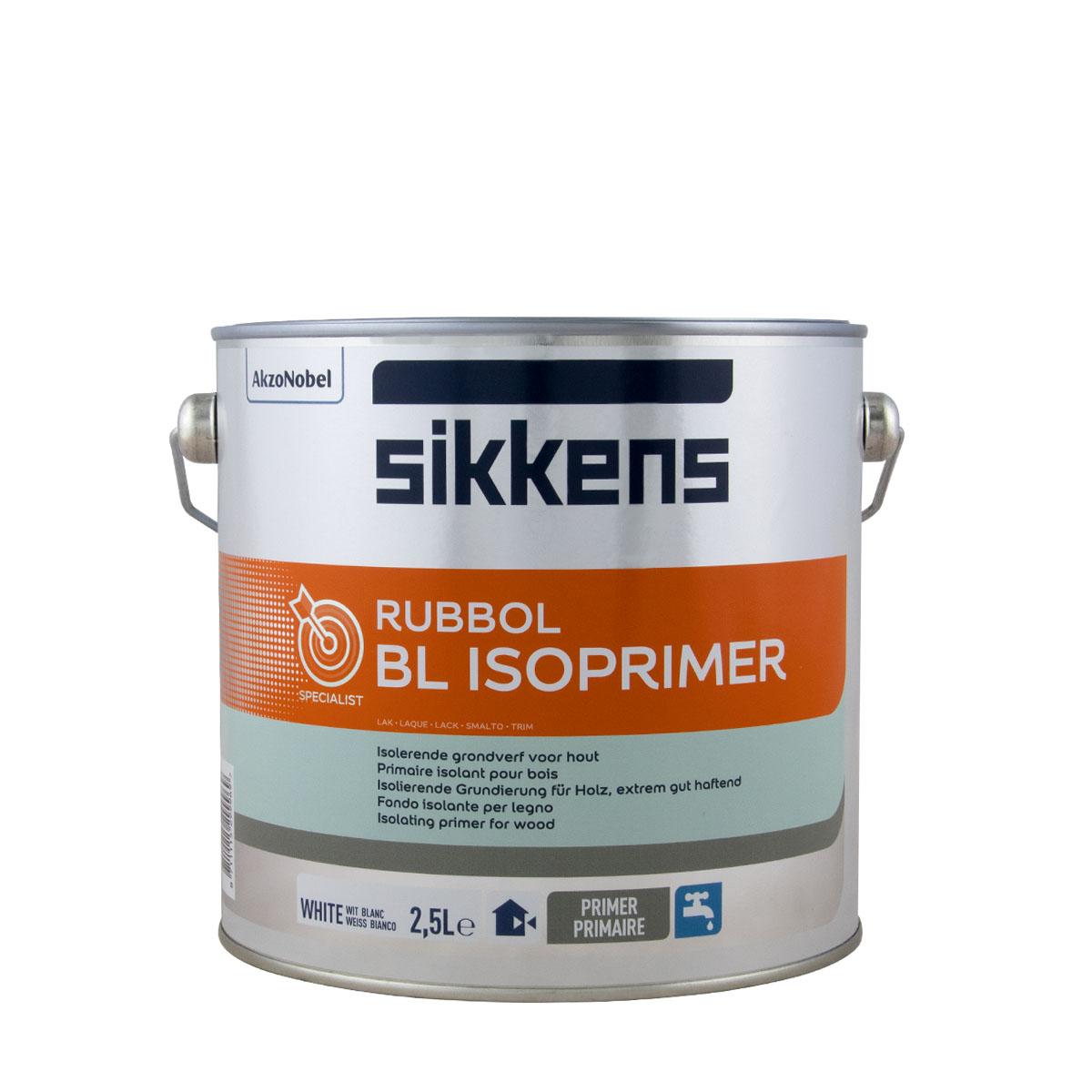 Sikkens Rubbol BL Isoprimer 1L weiß, isolierende Grundierung