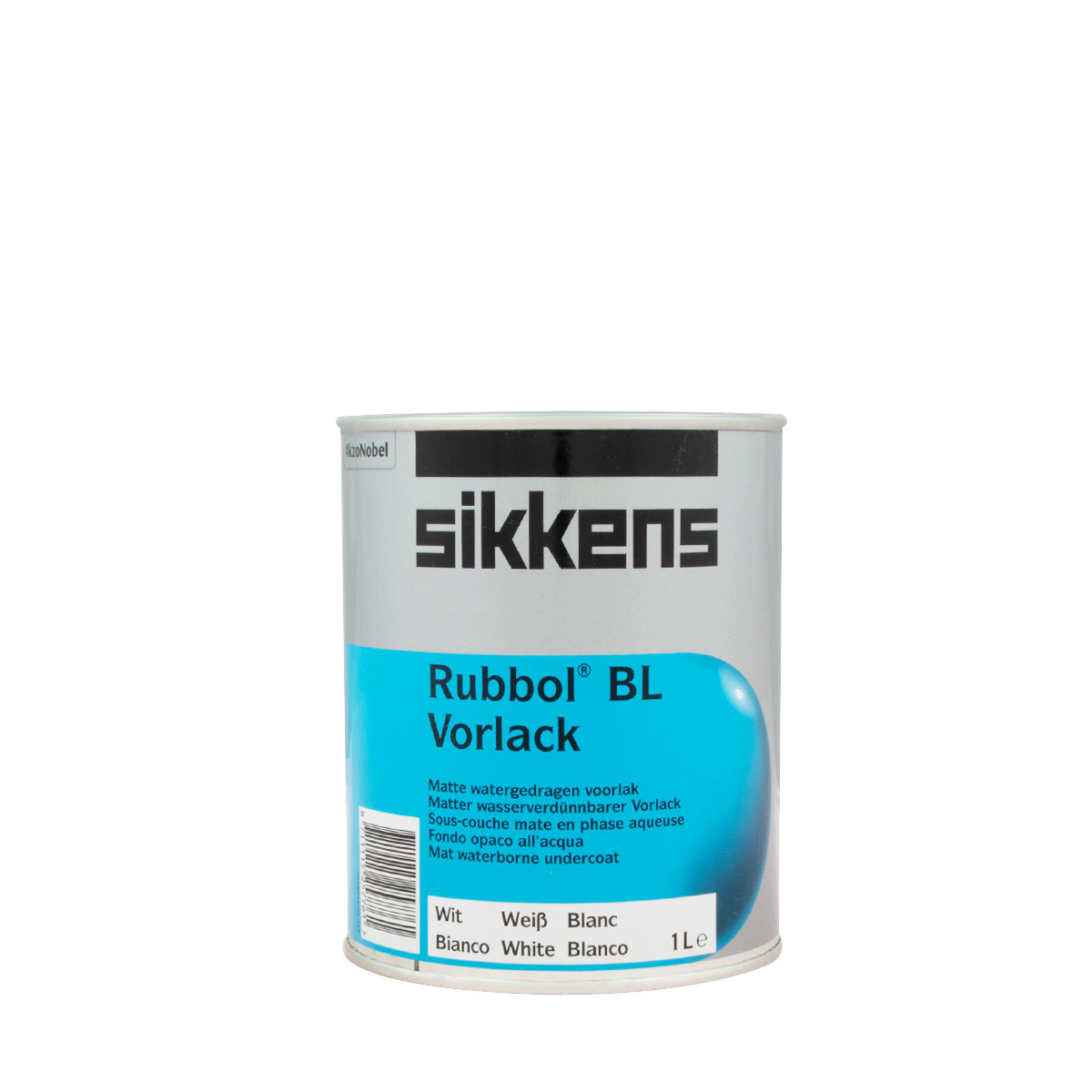 Sikkens Rubbol BL Vorlack weiss 1L, wasserbasiert, matt