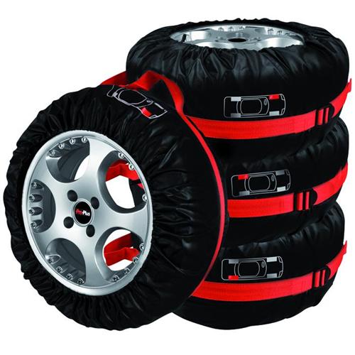 PROPLUS Reifenhüllen Reifentaschen Hülle Schutzhülle Reifen Set 4 Stück Tasche