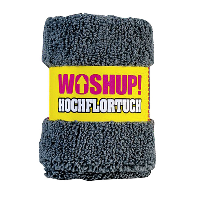 Hochflortuch WOSHUP_ Farbe grau