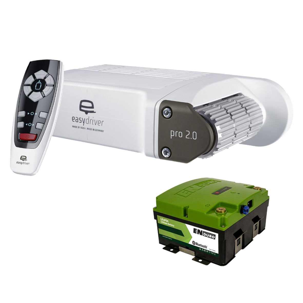 Easydriver Pro 2.0 + Lithium Akkku 30Ah EN + Montage GP