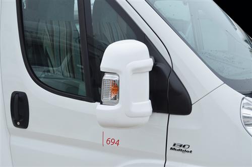 Spiegelschutz Fiat Ducato Spiegelprotektorsatz MIRROR PROTECTOR weiß K