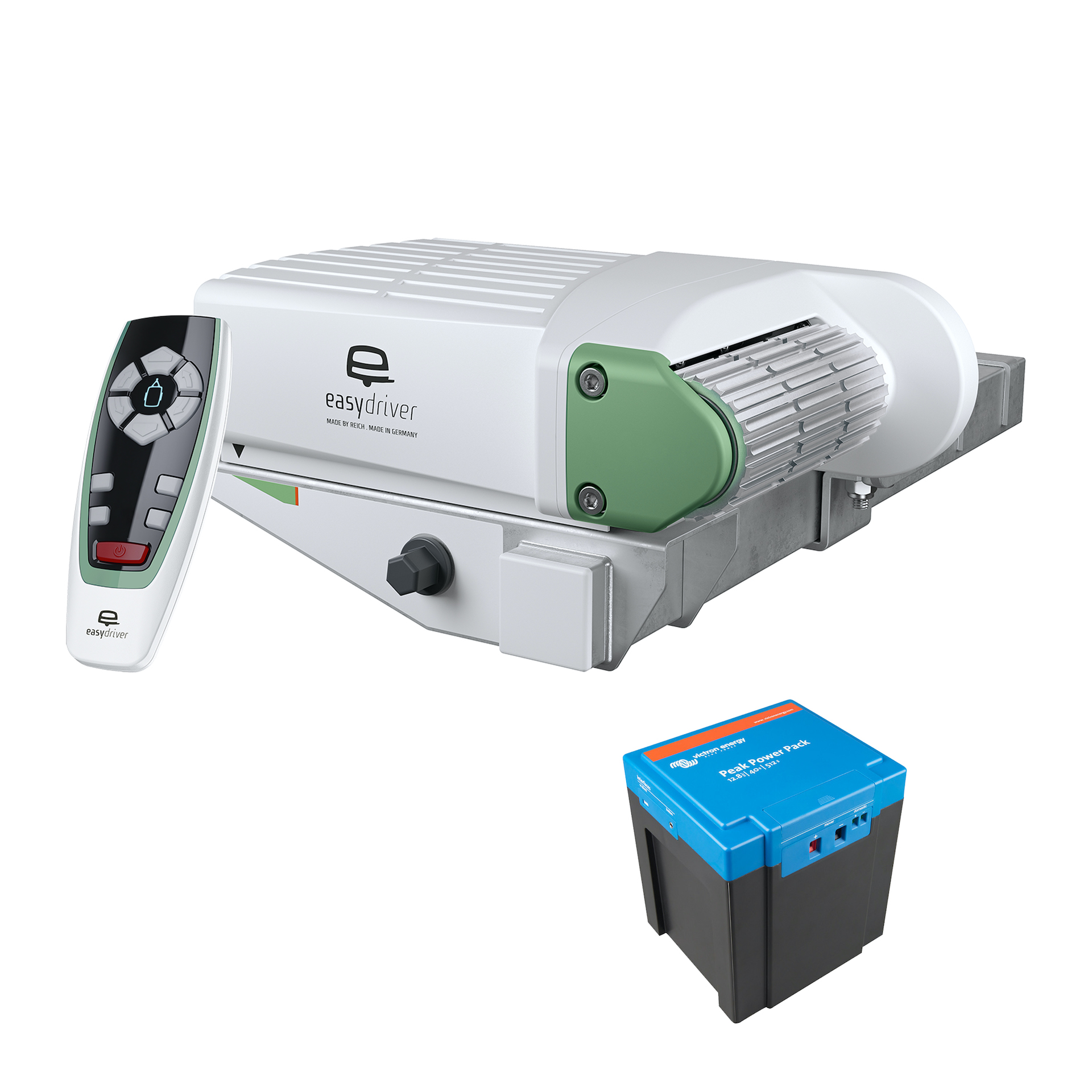 Easydriver Active 2.0 + PPP 12V 40AH AKKU Rangierhilfe Wohnwagen Reich Caravan