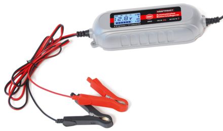 Vollautomatisches 12V Batterieladegerät 4A Ladestrom Dino Kraftpaket R.D.I