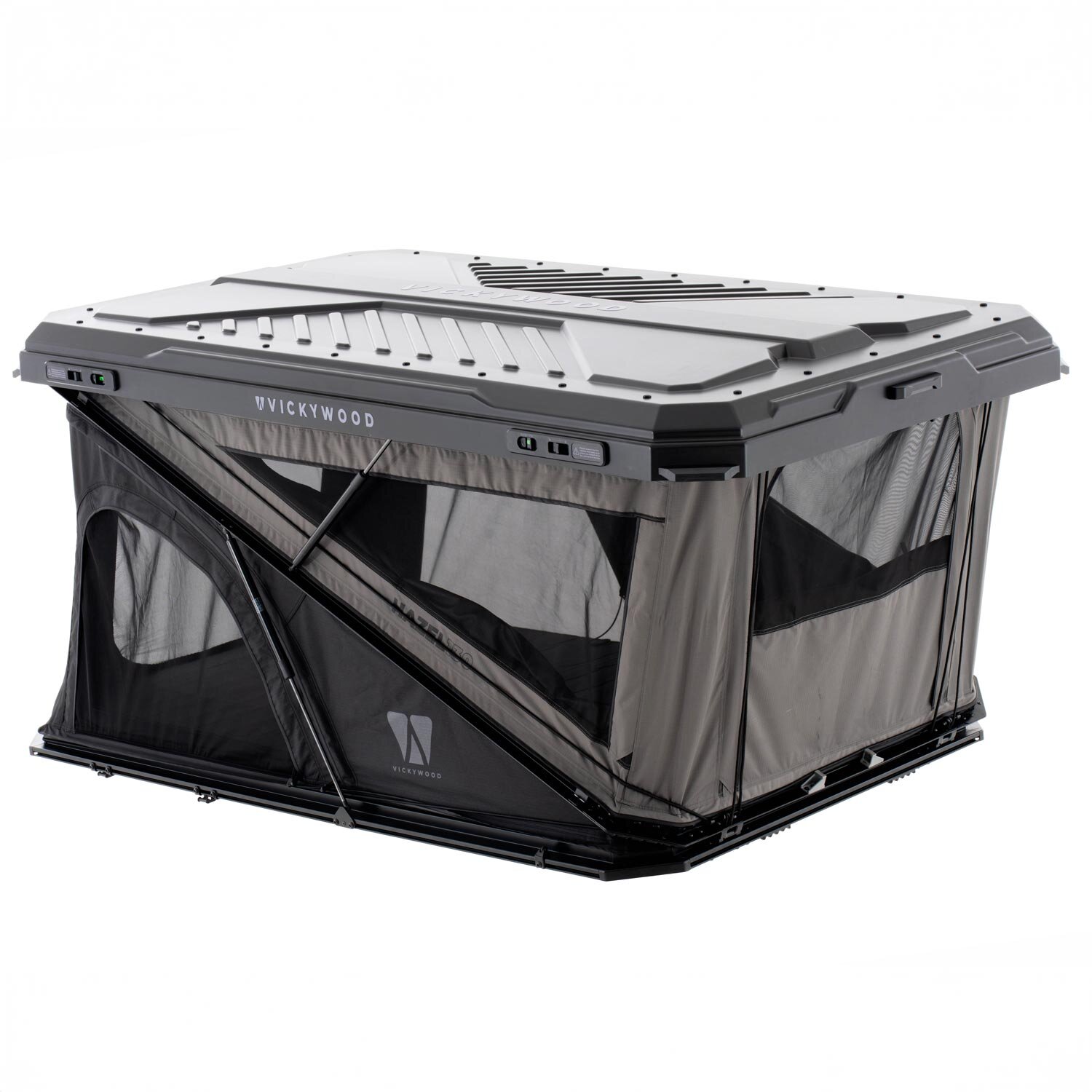 Vickywood Hybrid Hartschalen Dachzelt HAZEL 155