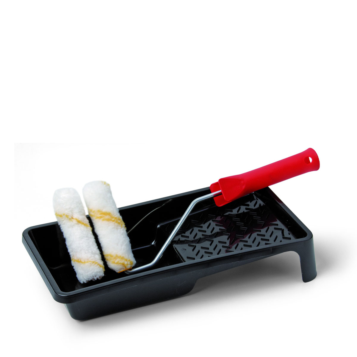 Schuller Heizkörperroller Set ,27cm Bügel mit 2x10cm Goldfadenwalze #22404 4tlg.