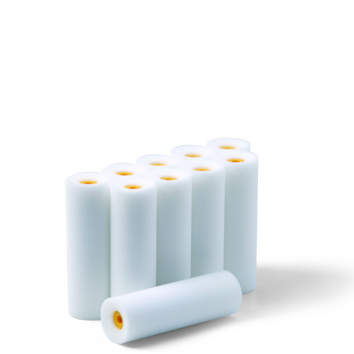 10x Schuller Heizkörperwalze Schaumstoff Soft Pro #22770 11cm, beids. konkav, Lackierwalze, Schaumstoffwalze