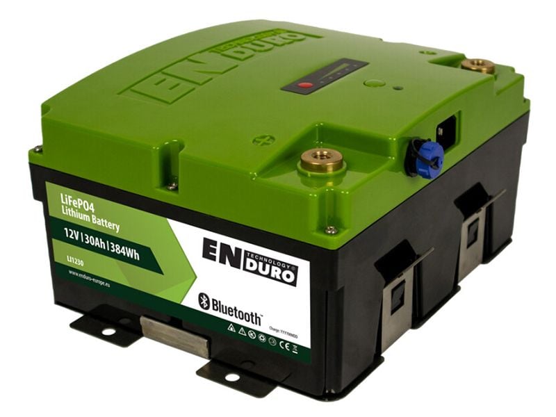 ENDURO 30AH Lithium Akku Batterie LI1230BT inkl. Ladegerät Rangierhilfe AKTION