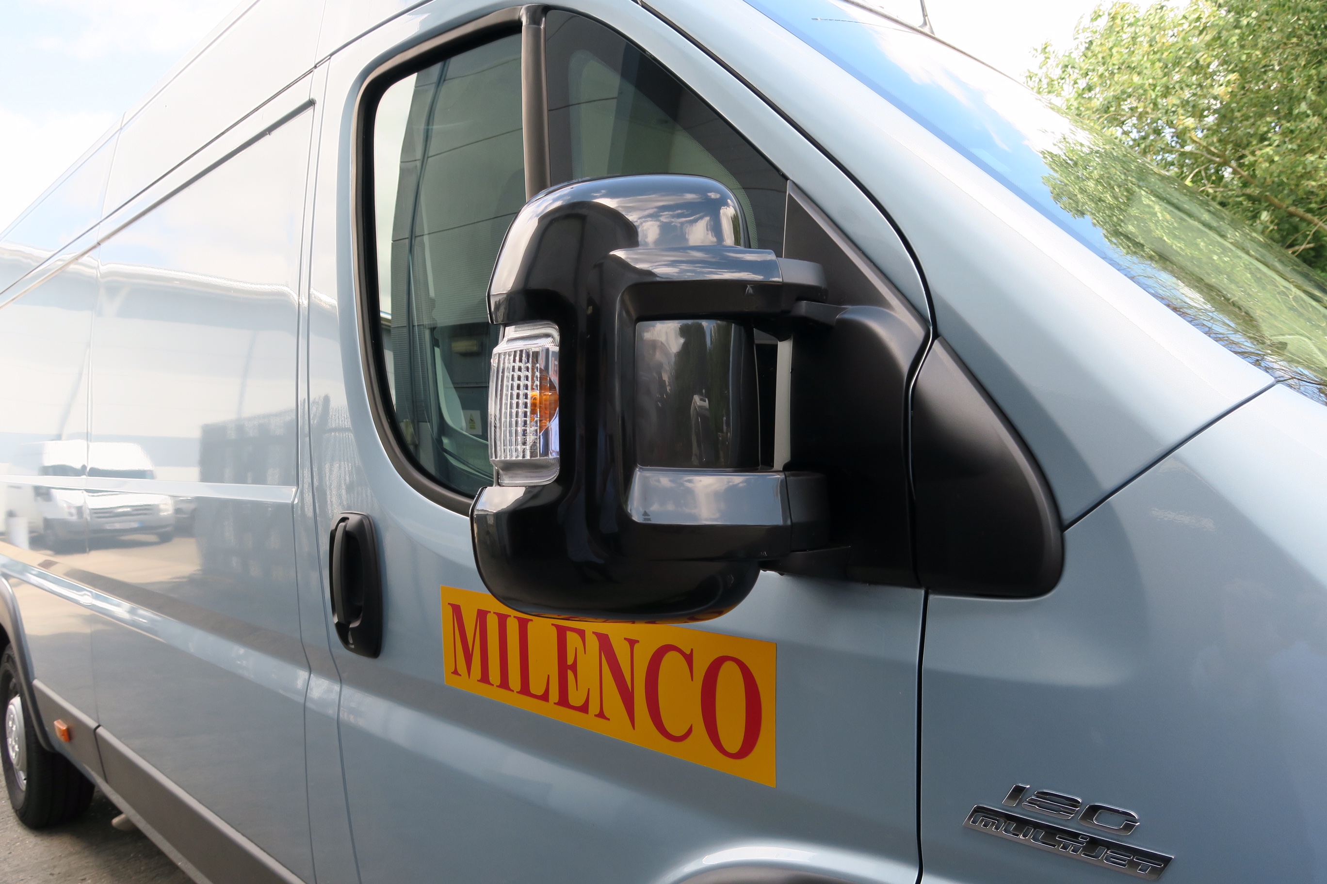 Spiegelschutz Fiat Ducato Spiegelprotektorsatz MIRROR schwarz L