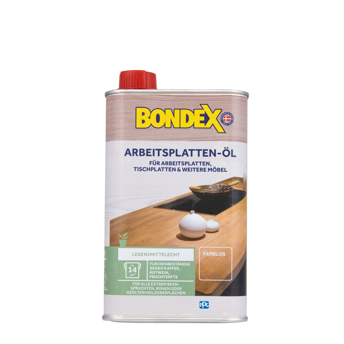 Bondex Arbeitsplatten-Öl farblos 250ml, Holzöl