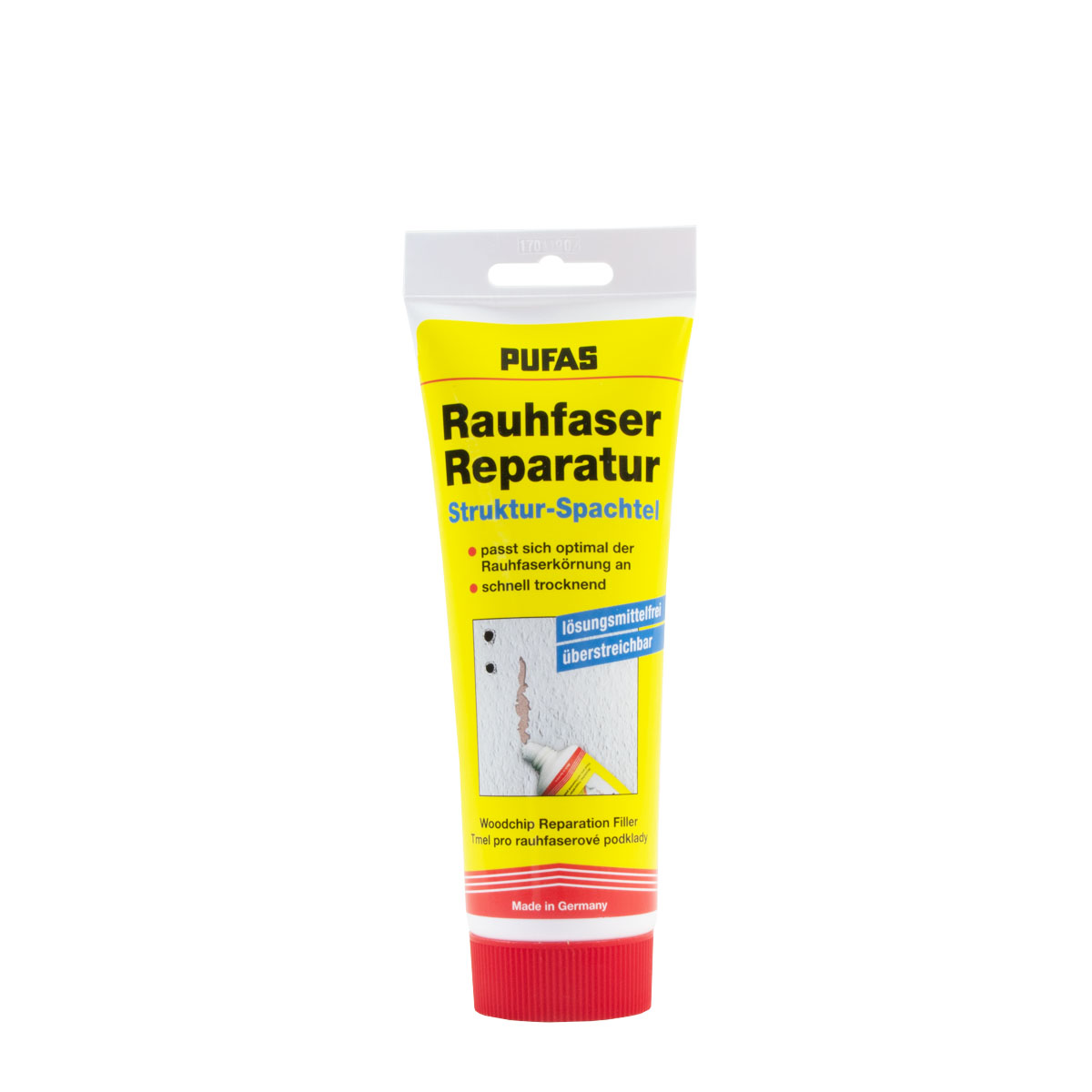 Pufas Rauhfaser Reparatur RF 330g, Struktur-Spachtel, Reparaturspachtel, Fertigspachtel