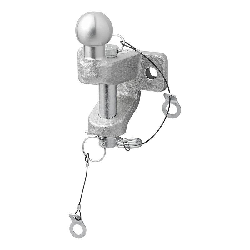 Kupplungskugel Kugelkopf 3,5 to Ø 50mm zweifach Ausführung SILBER 341216V01